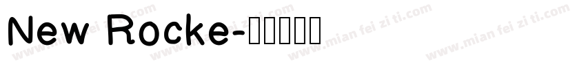 New Rocke字体转换